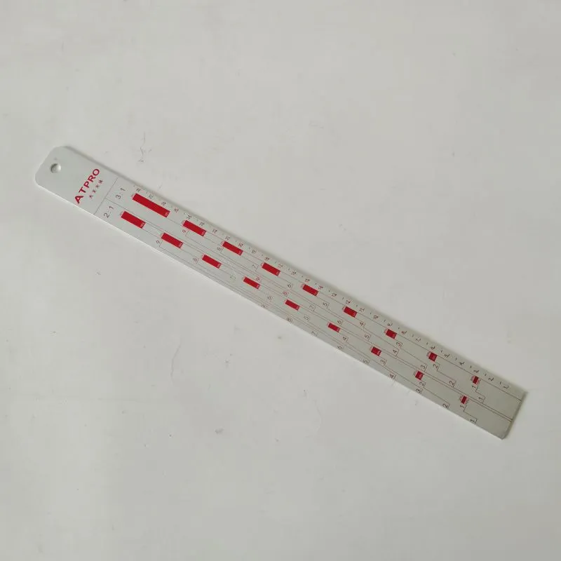 Paint Ruler Tool Wholesale Paint Blending Scale Aluminum Paint Stick Car Paint ...