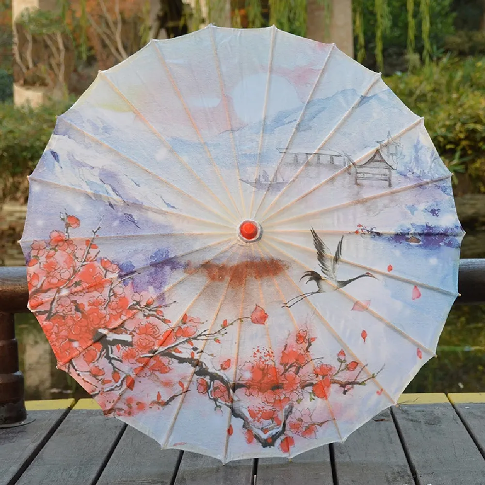 [定休日以外毎日出荷中] Oil Chinese DHgate.com:Large Paper Decorative Umbrella: Fox ミュージシャン