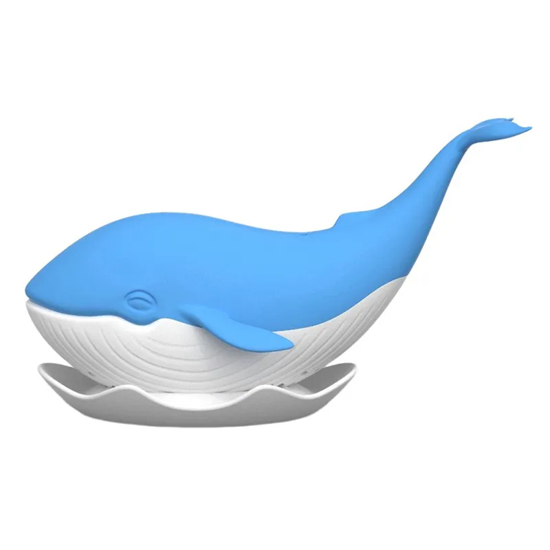 DHgate.com:Whale-Shaped Silicone Tea Infuser Filter Strainer for Loose ...