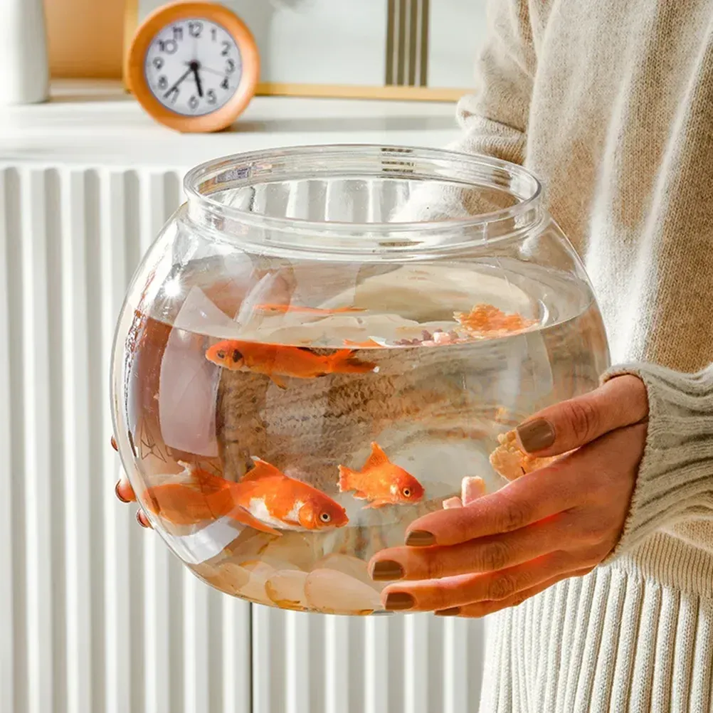 Goldfish bowl decoration hot sale