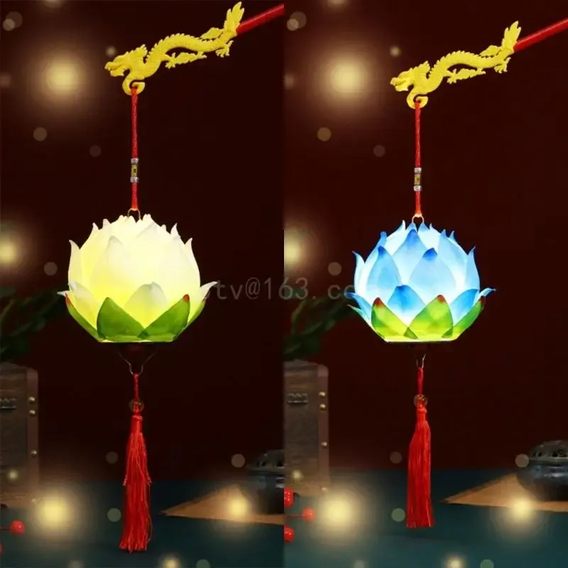 DIY Chinese Traditional Handmade Portable Blossom Flower Lanterns with ...