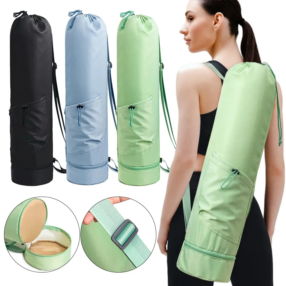 backpack for traveling with yoga mat Aruna Project Sonu Black Buy a yoga mat backpack with 2 buckle straps on the bottom for carrying a yoga mat at Mound Adams. Yoga Mat Backpack 35 L