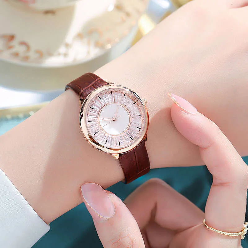 Goddy Women s Fashion Internet Celebrity Full Of Stars Belt Waterproof Quartz Watch 582Fcd
