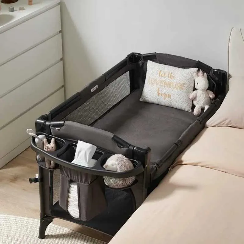 DHgate 4 in 1 Baby Crib Convertible Bassinet Bedside Sleeper Playard and Changing Table with Safe Sleep Design Color Option Baby Kids Maternity