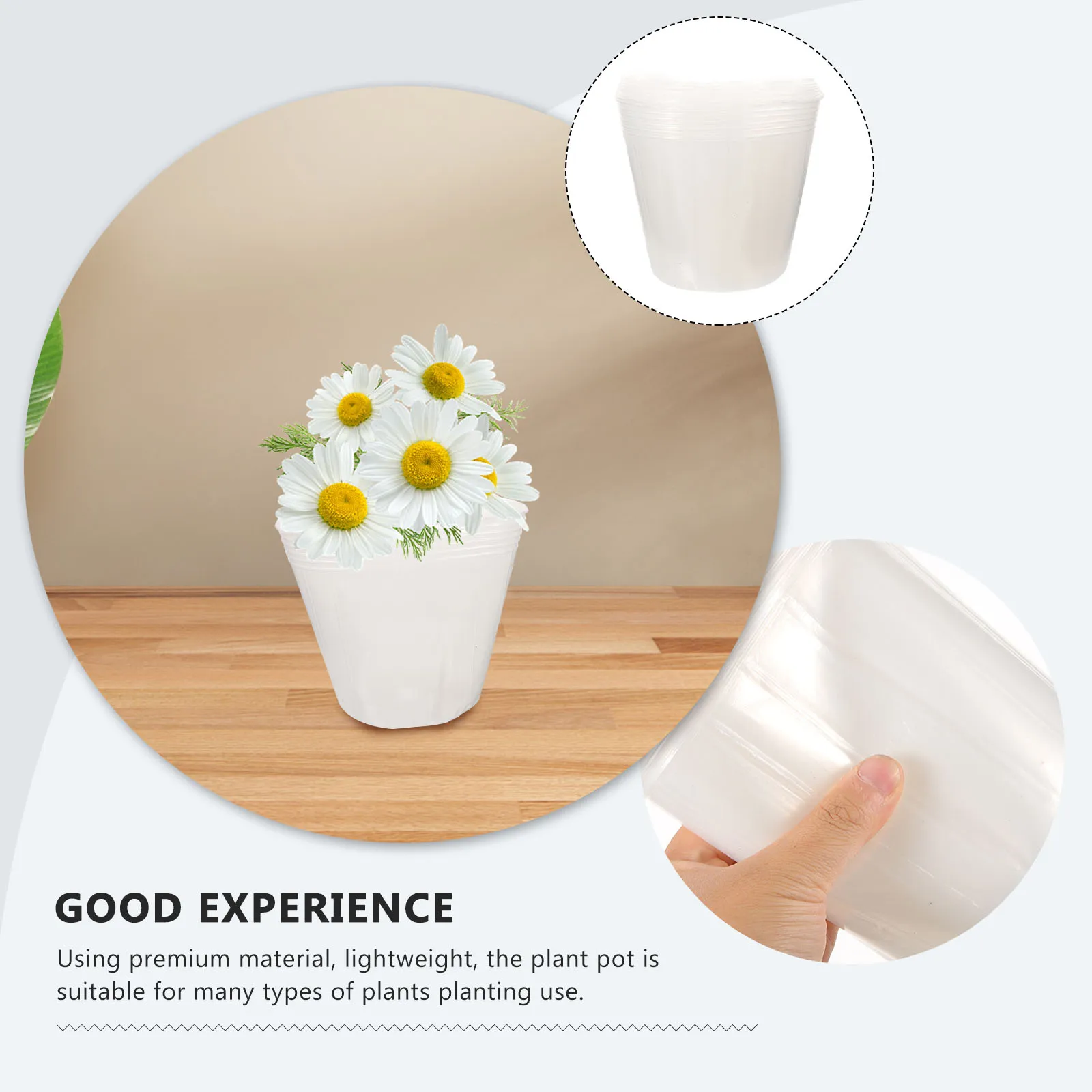 Clear Plastic Flower Pot Liners Nursery Liner Plant Supplies Garden Planter  Inserts for Troughs from Dhgate Other Garden Buildings - price 22.29