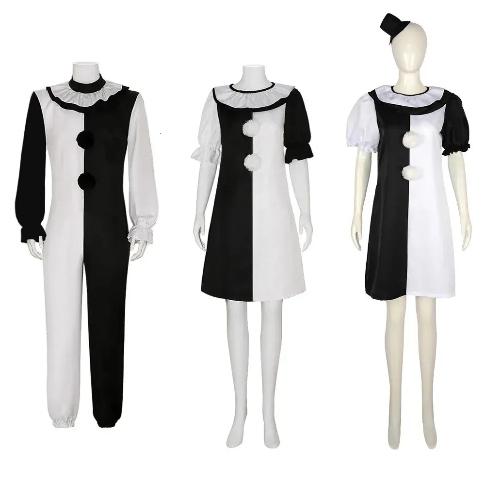 Terrifier Art Clown Cosplay Costume Girl 