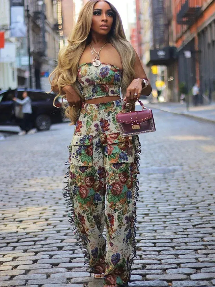 Pants Bohemian Attire For Party Female Girls' Bohemian Tropical