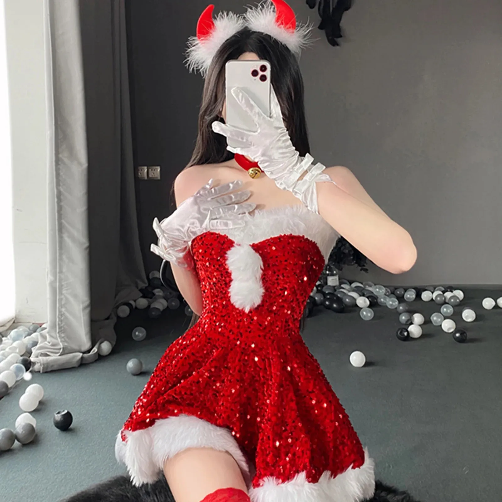 Christmas Role Playing Costume Set For Women Santa Claus Velvet Rabbit Girls Sexy Christmas Underwear For Halloween Party And Fancy Dress 240930 From Zara06 13.77 DHgate.Com