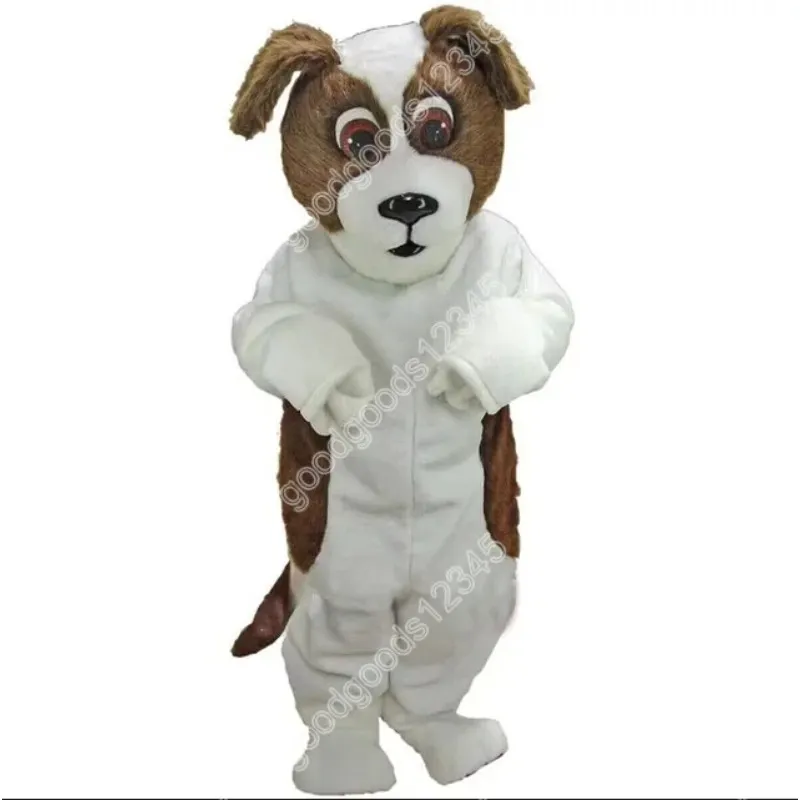 Dog Mascot Costume Unisex Cotton Broadcloth Full Sleeve Adult Size for ...