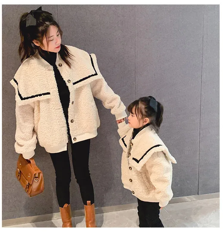 Premium Quality Matching Mom and Daughter Christmas Outfits Warm