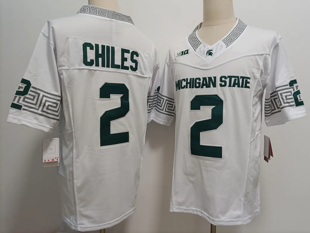 NCAA College football 練習用ユニフォーム Kenneth Walker III Aidan Chiles College Football Stitched