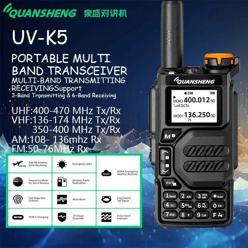 Ht1250 UHF VHF Walkie Talkie - Outdoor And Handheld Price