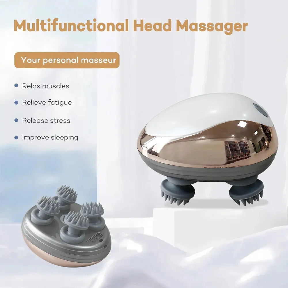 Mini Head Massage Machine Silicone Scalp Massager... From Jin06, $10.97