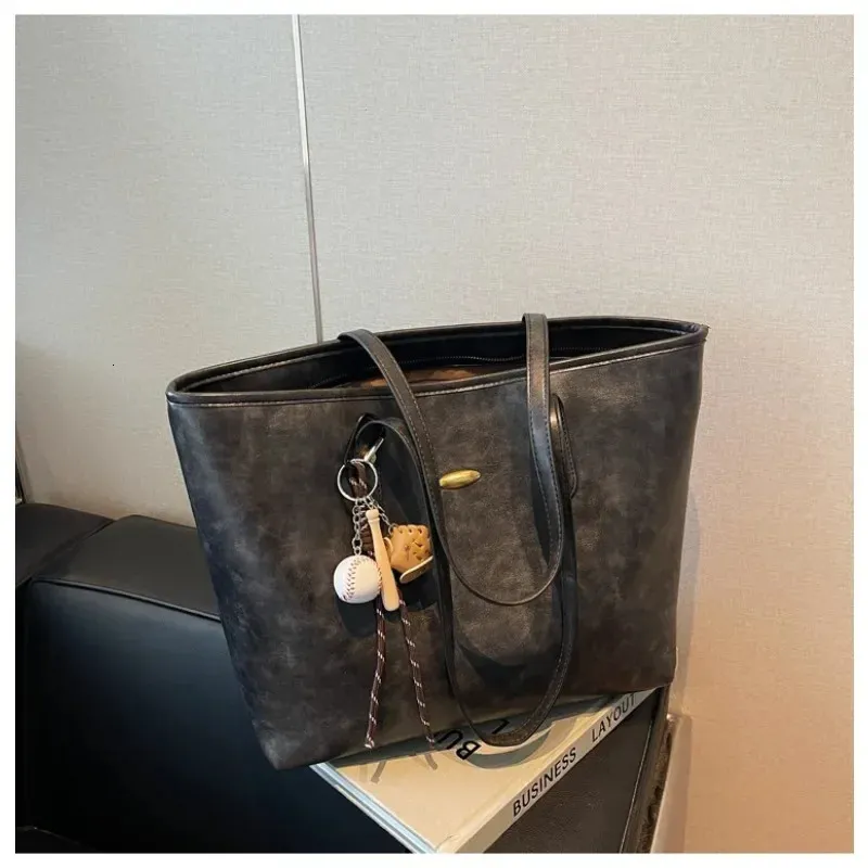 Mens Y2K Mini PU Leather Shoulder Bag Vintage Plain From