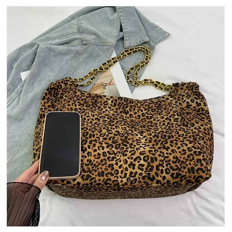 ★人気★【KASHIKO】 Leopard Print Shoulder Bag★ Women's Leopard Bag Luxury Shoulder Crossbody Casual Tote