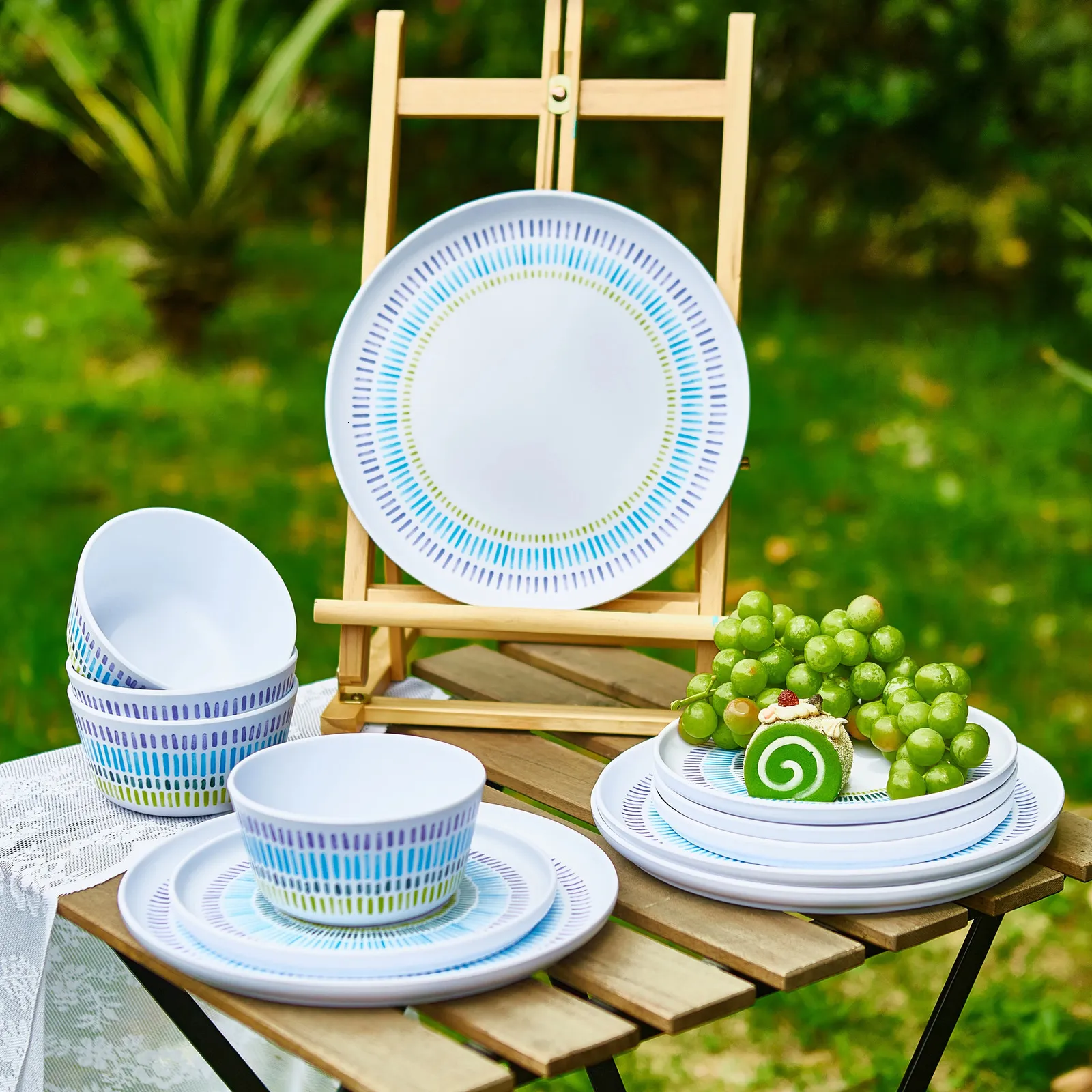 Outdoor tableware melamine sales
