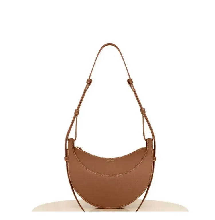 ★正規品★SINOON★HALF MOON LEATHER HOBO BAG★ホーボーバック SINOON] HALF MOON LEATHER HOBO BAG (BLACK) | もごつ