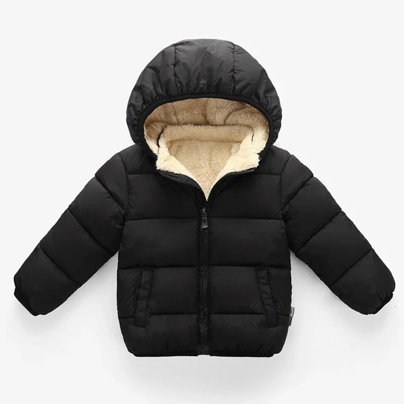 Kids Jackets Boys Girls Padded Puffer Bubble Zipped Hooded Warm Thick