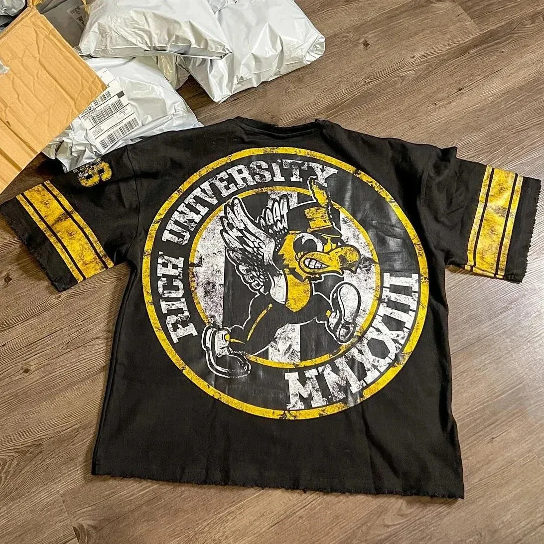 Y2K Punk Rock Retro Oversized shirt with t shirt for Men and Y2K Punk Rock Retro Oversized shirt with t shirt for Men and