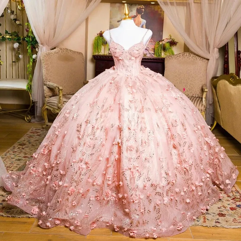 lace and beads pink tulle dress Plus Size Mermaid Crystal Lace Beads Sweetheart Long Train African Custom  Made Ruffless Wedding Dresses main image 0