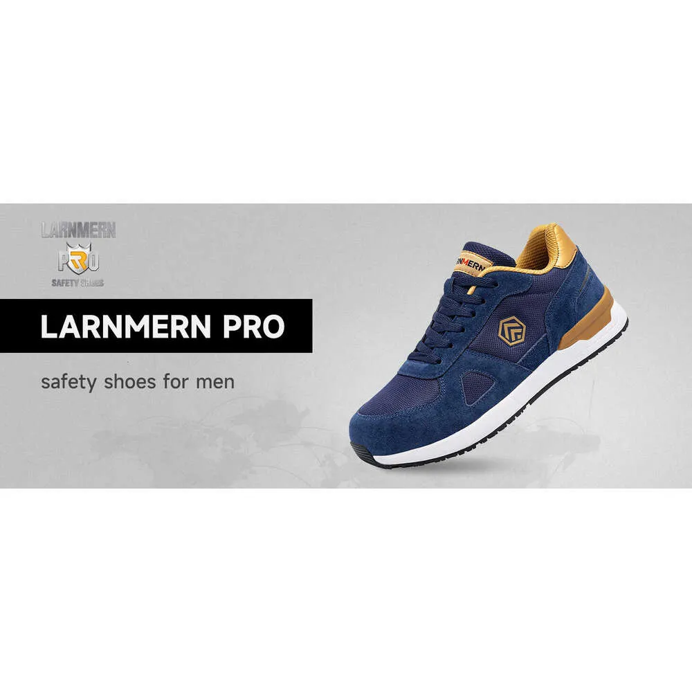LARNMERN Dames Werkschoenen Lichtgewicht Ademend Luchtkussen Veiligheidsschoenen Comfortabel Bouw Schoenen (Zwart,40.5EU