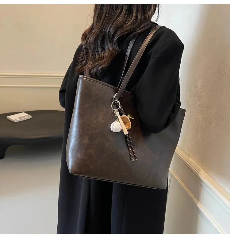Mens Y2K Mini PU Leather Shoulder Bag Vintage Plain From