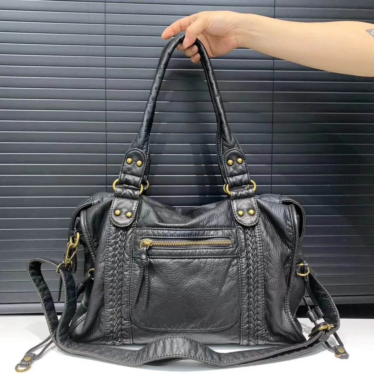 Retro Washed Soft Leather women's designer handbags for Retro Washed Soft Leather women's designer handbags for