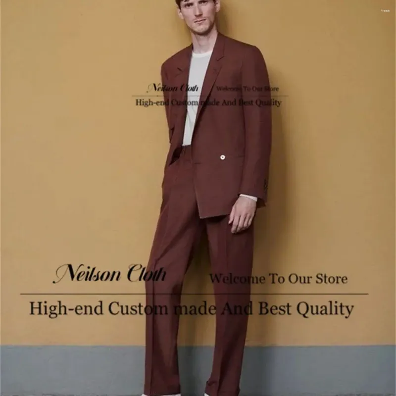 Suit For Men 2018 Custom Made Men Wedding Suits Slim Fit Groomsmen