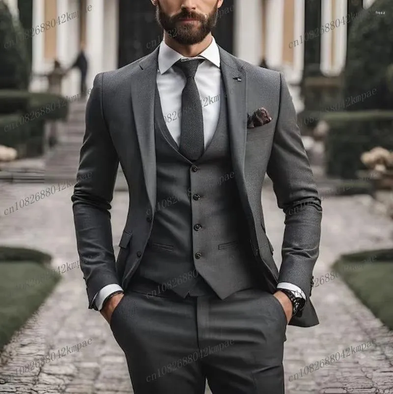 その他 TSJ SUITS 3P GRAY M Light Gray Tropical Three Piece Suit | SPIER & MACKAY
