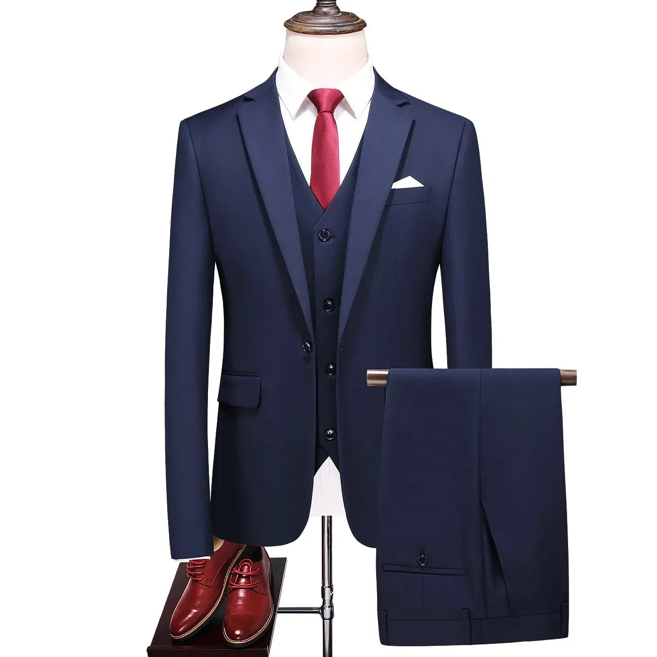 Veste Blazer Homme Slim Fit Bleu Ciel - Coupe Ajustée Élégante Pour Mariage Et Bureau