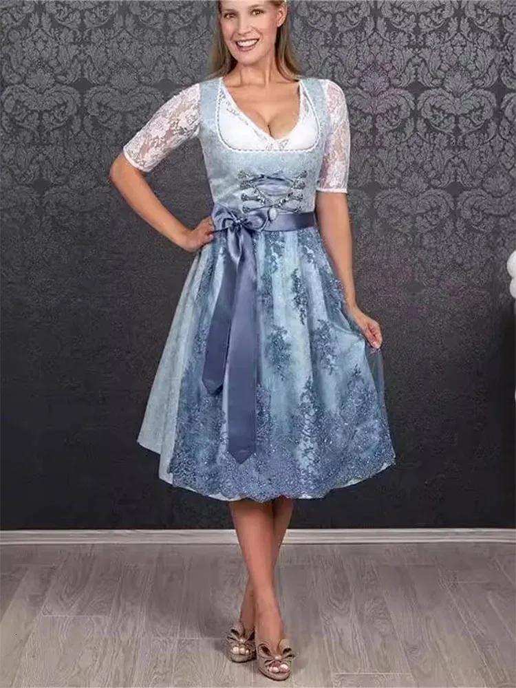 Womens Bavarian Dirndl Dress German Beer... From Eshinestore, $31.24 |  DHgate.Com