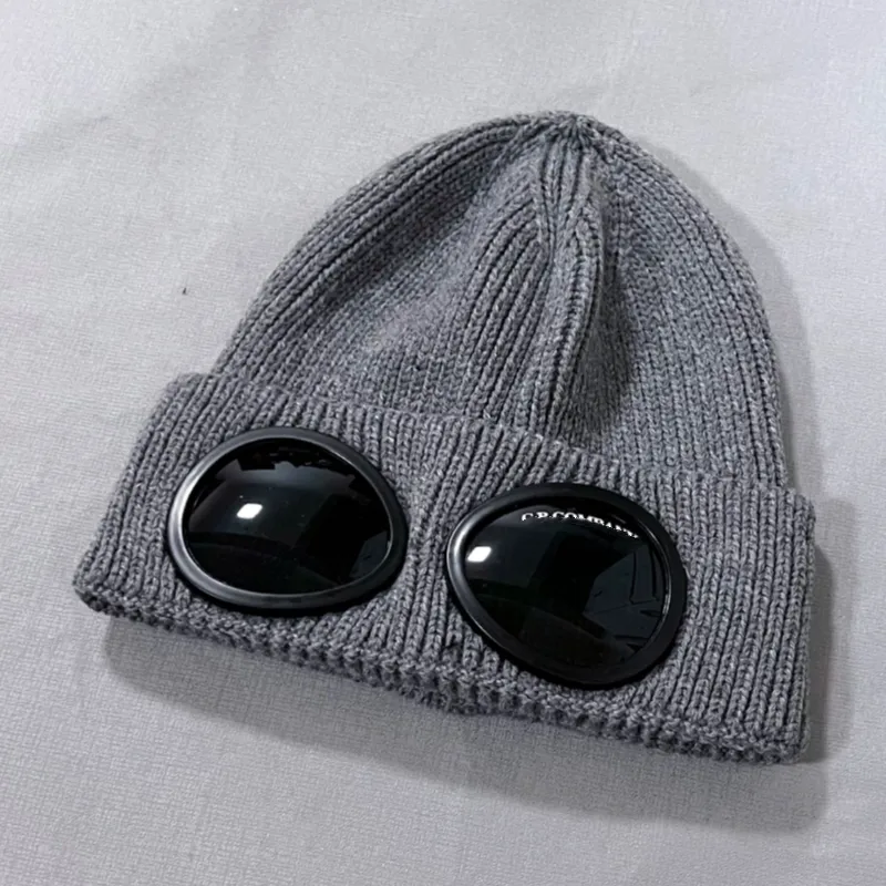 2 Pcs Unisex Winter Beanie Hat Knit Slouchy Thick Skull Cap, Black & Gray Spencer 2Pcs Men Women Winter Hat Knit Cable Visor Beanie  main image 4