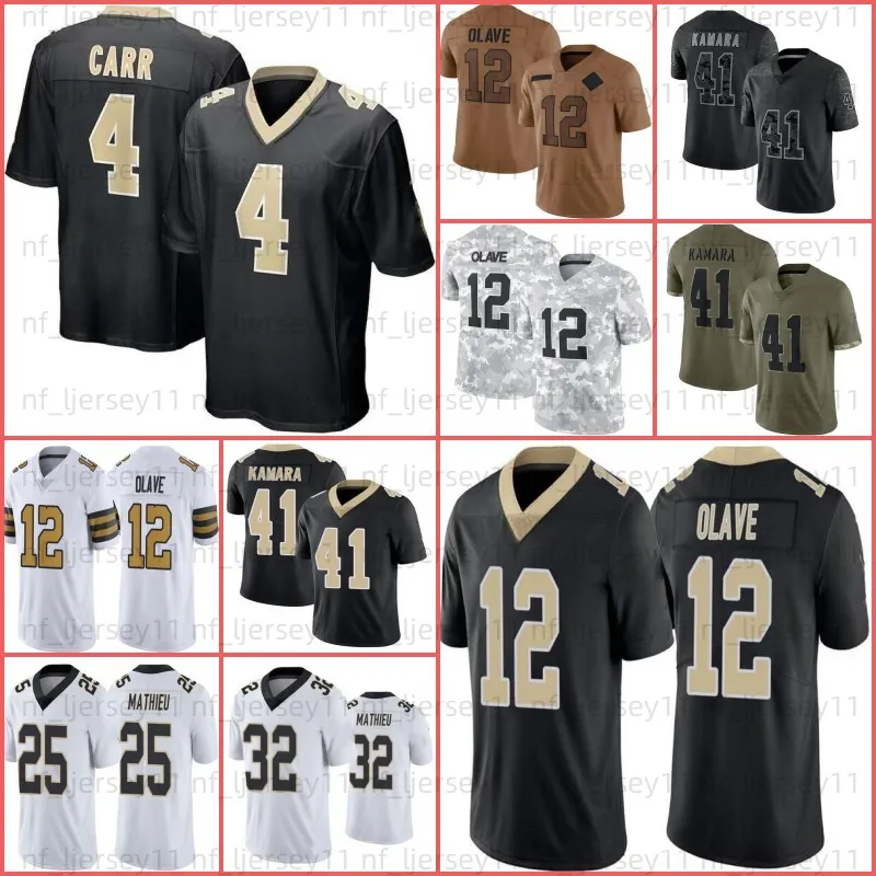 New York Jets American Football Shirts Featuring Spencer Rattler Alvin Kamara Derek Carr Jamaal Williams Chris Olave Foster Moreau Taysom Hill Tyrann Mathieu Jimmy Graham Brees And Marshon From Nf lje...