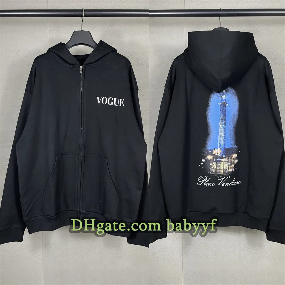 Men's Retro Flocking Hoodie Plus Size, Premium Sweatshirt, Streetwear  Style