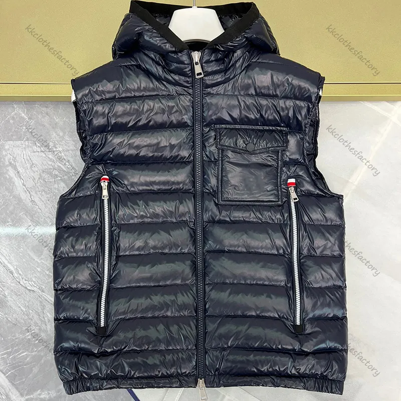 Lightweight Designer Hooded Down Vest Mens Chest Pocket Badge Men Gilet Autumn Winter Men Bodywarmer Outdor Casual Warm Coat Size 1 5 From 90 43 DHgate