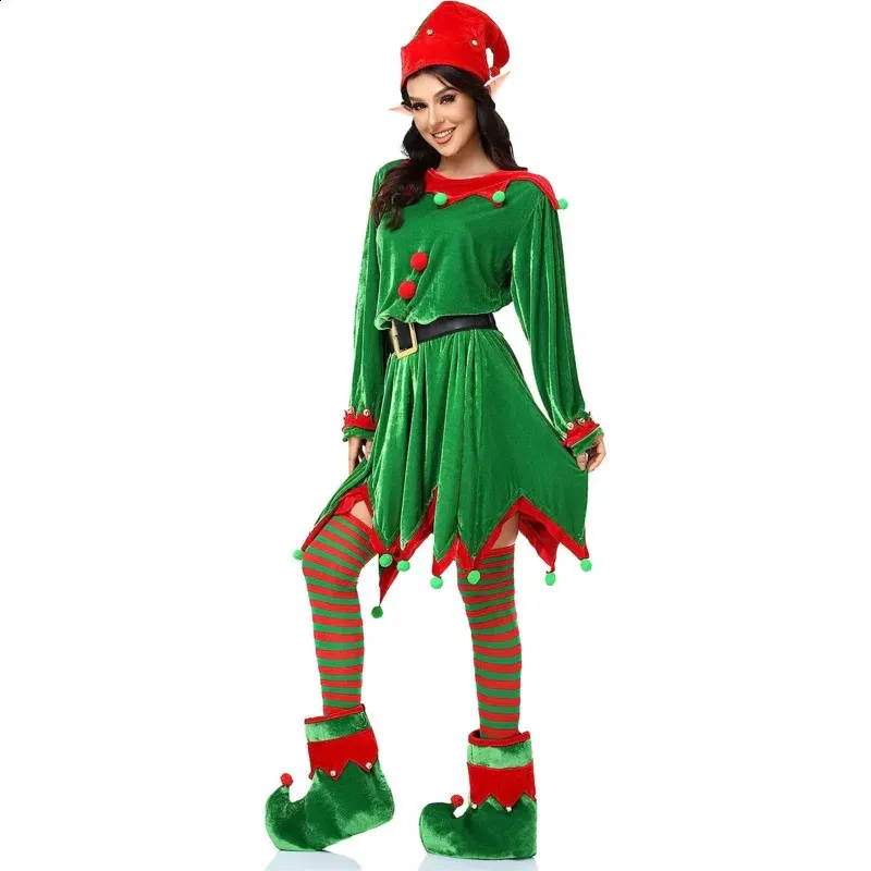 white christmas dresses Ladies Christmas Elf Dress Perth