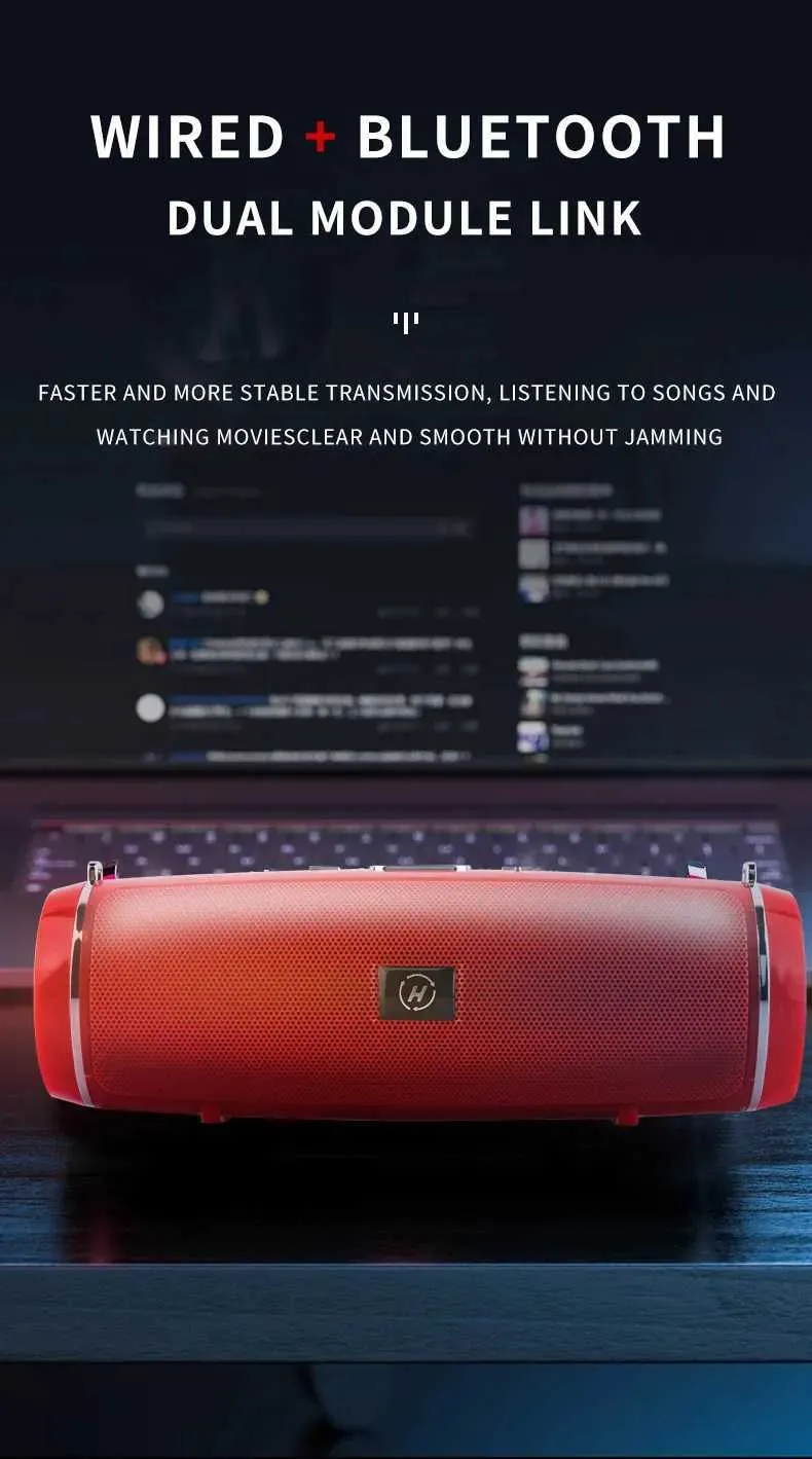 Portable Wireless Bluetooth Speaker - Mini Stereo, Compact, Outdoor ...