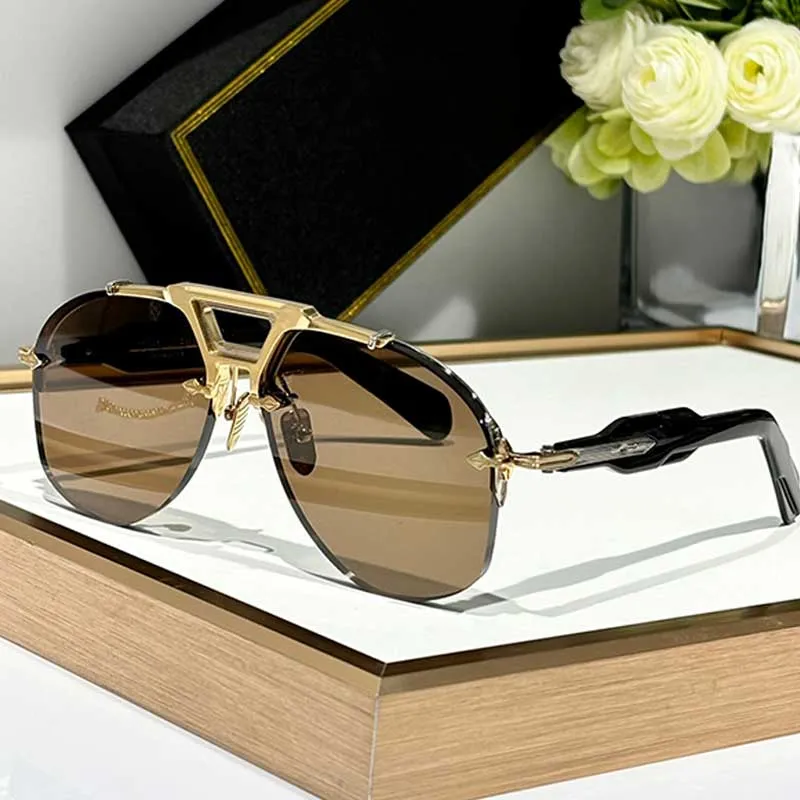 Long Keeper Oval Sunglasses For Women - 90s Retro Thick  display picture 1