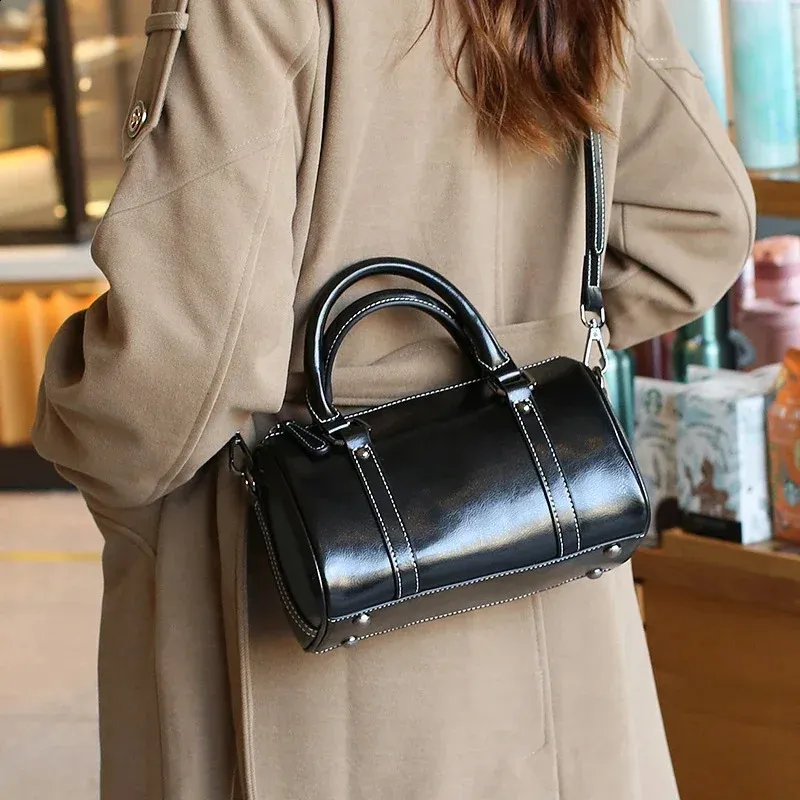 【SALE／55%OFF】 Classic DHgate.com:Womens Cowhide Large - Bag Boston Leather バッグ