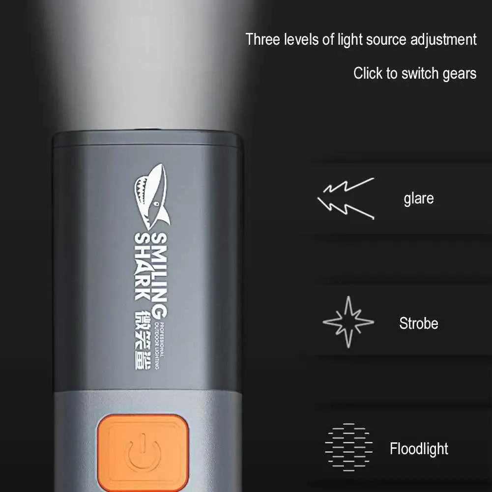 Smiling Shark SD1023 best torch flashlight - Ultra Bright