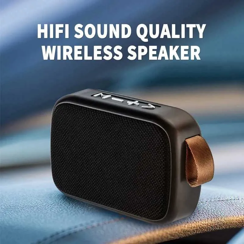 Portable Fabric Bluetooth Speaker with TF Card, FM Radio, Voice ...