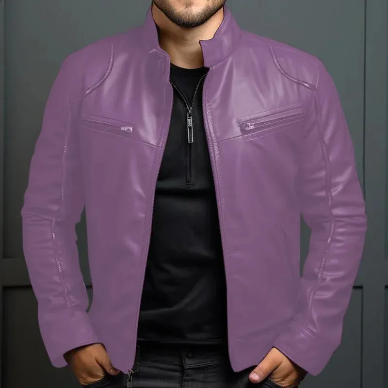 Men's Leather oversized leather biker jacket - Spring Men's Leather oversized leather biker jacket - Spring