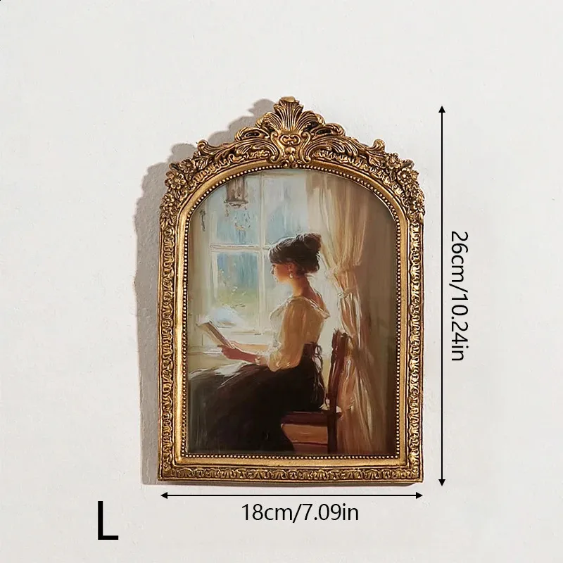 DHgate.com:Vintage European Carved Wood Picture Frame with