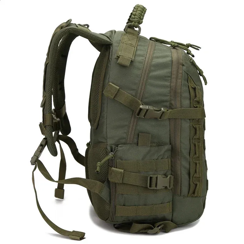 Mens Outdoor Sports Backpack Waterproof Camping Hiking Bag Soft Back Large 35liter Capacity MOLLE Rucksa 240925_voghion.com