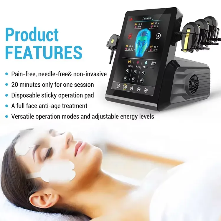 Premium Dual RF Facial Machine: Skin Firming, Lifting & Wrinkle ...