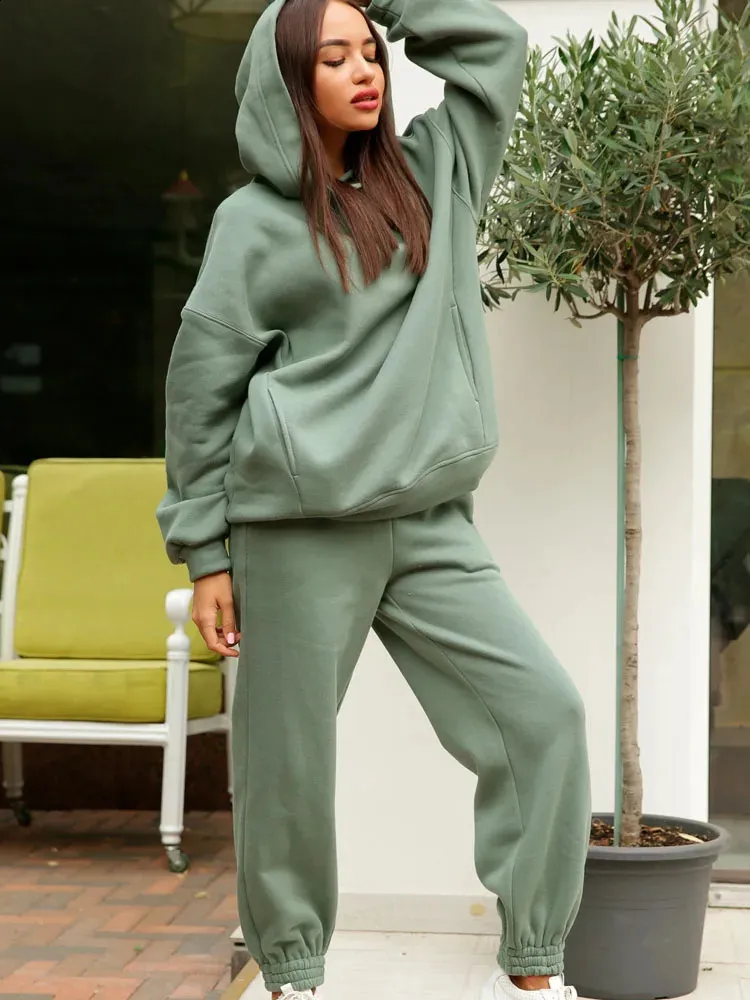 Sweatpants Piece Tracksuit Plus Size Plus Size Womens Tracksuit