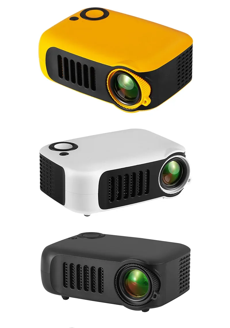 MINI Projector Portable 3D LED Video Projectors Home Cinema Theater ...