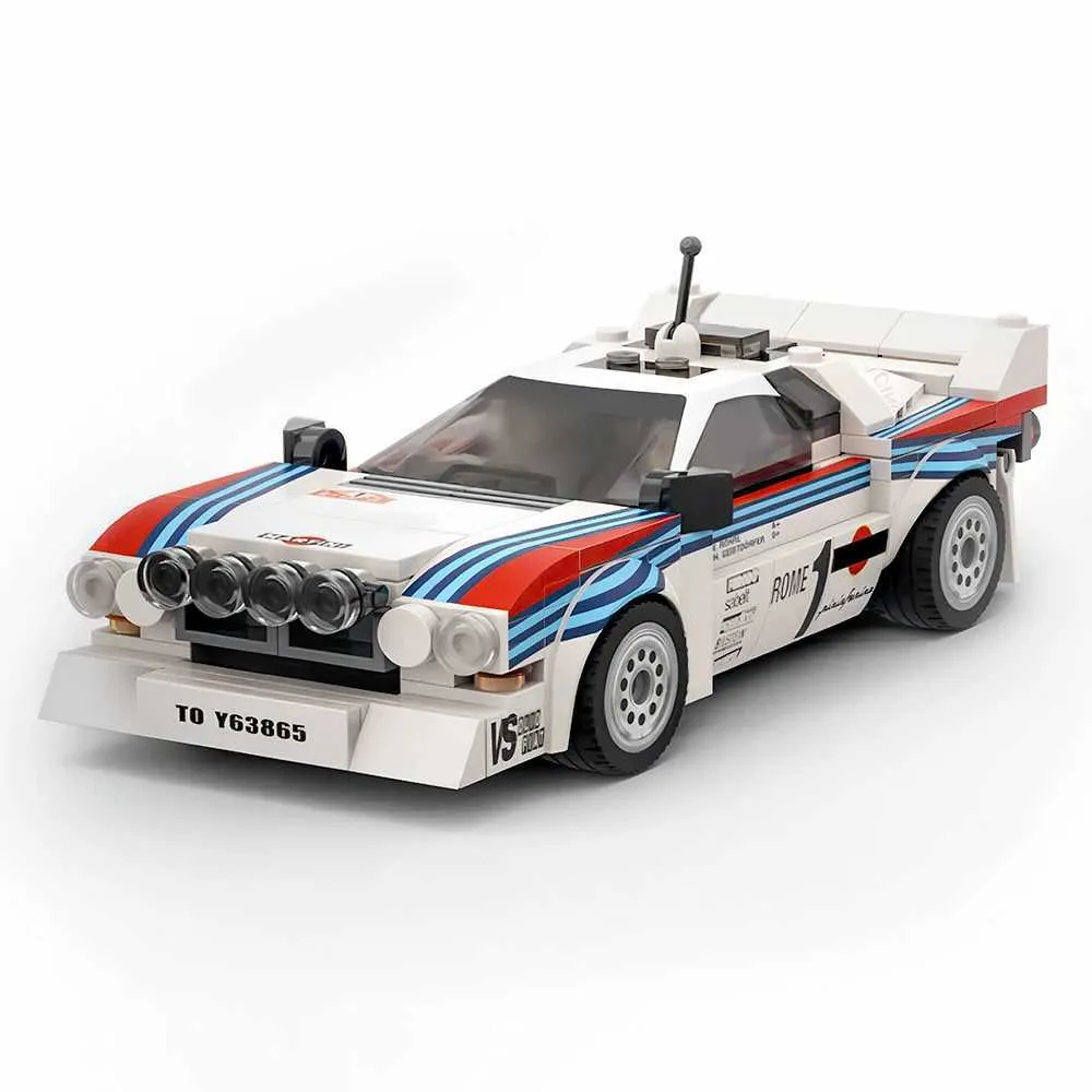 Lancia Ralli 037 Martini Yarış Yapı Taşları Diy Yi TL560.83