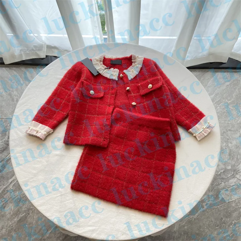 Long Sleeve Two-Piece Winter Dress Set for Children 4T with Cotton Coat and  Skirt for Christmas from Dhgate Clothing Sets - price 31.16