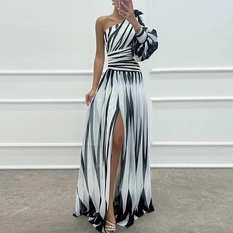 green emerald velvet dress Mavi Women's Cami Strap Maxi Dress In Black Beige Stripe – Mavi Jeans main image 1